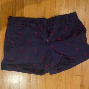 British Khaki Navy Lobster Shorts